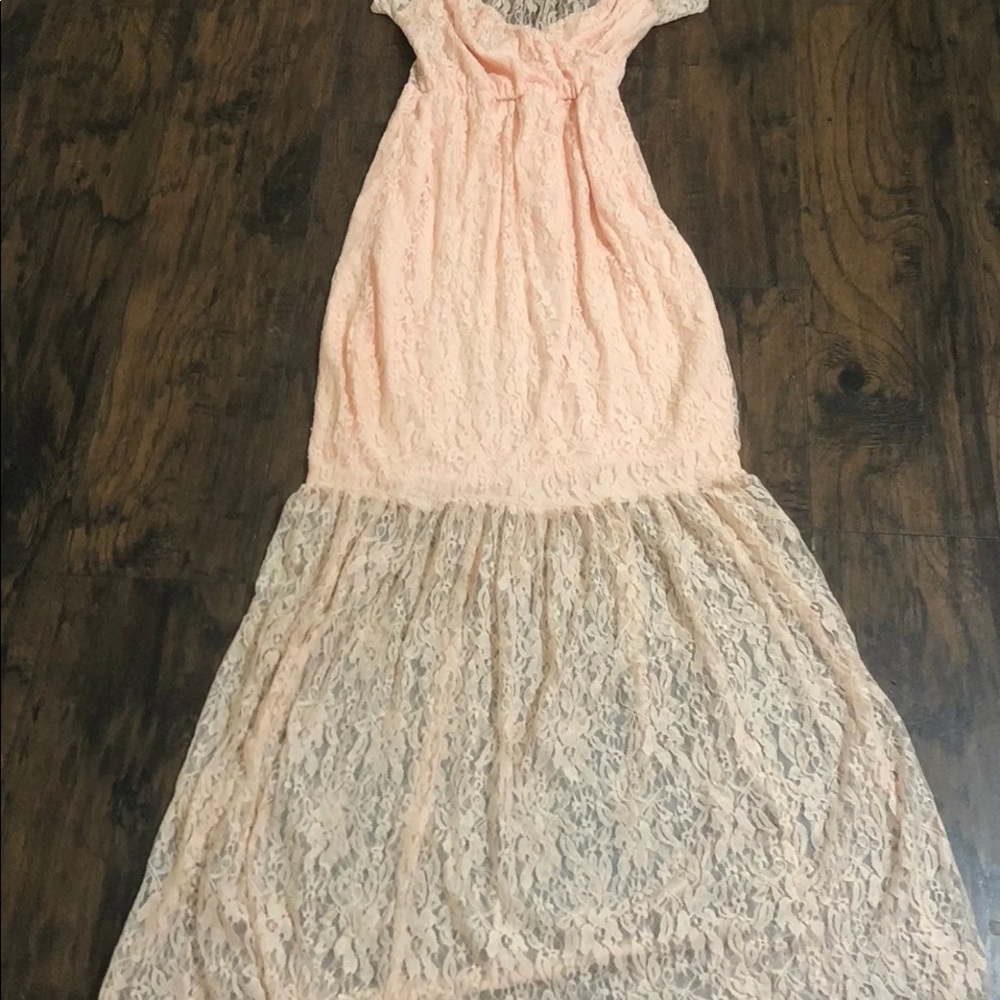 Maternity dress that is me modeling it
